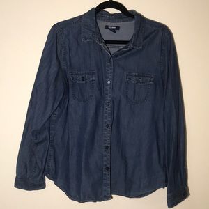 Old Navy denim button up